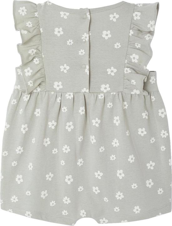 Vertbaudet Bio-Kollektion: Baby Kurzoverall mit Volantärmeln BASIC