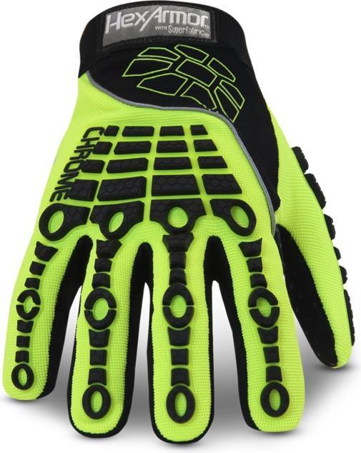 Actual product image Uvex Safety Chrome Series 4026 6098607 Cotton, Nylon, Polyester, Spandex Cut Protection Gloves (7)