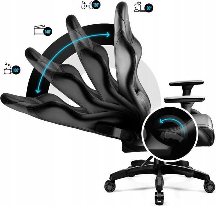 Productafbeelding Diablo Fotel Stoelen X-Horn 2.0 Kingsize Czarny