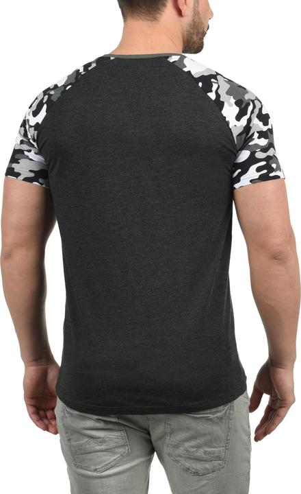 Immagine prodotto Solid Cahil T-Shirt Camouflage Maglietta A Manica Corta Da Uomo Con GiroCollo Con Stampa (L)
