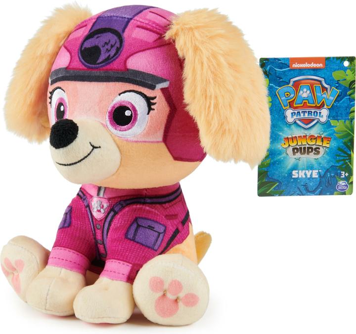 Produktbild Spin Master Paw Patrol Jungle Pups, 20,3cm grosses Chase-Plüschtier, Kinderspielzeug für Jungen und Mädchen (19.05 cm)