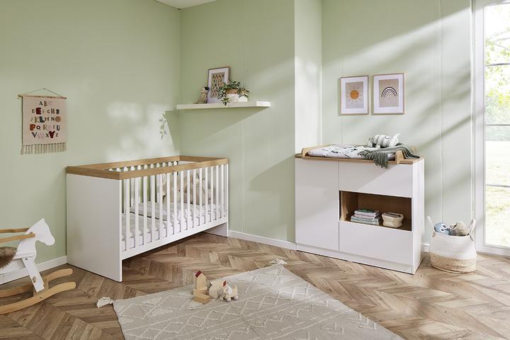 Produktbild Pinolino Kinderzimmer-Set „Linje” breit, 2-tlg. (Wickelkommode)