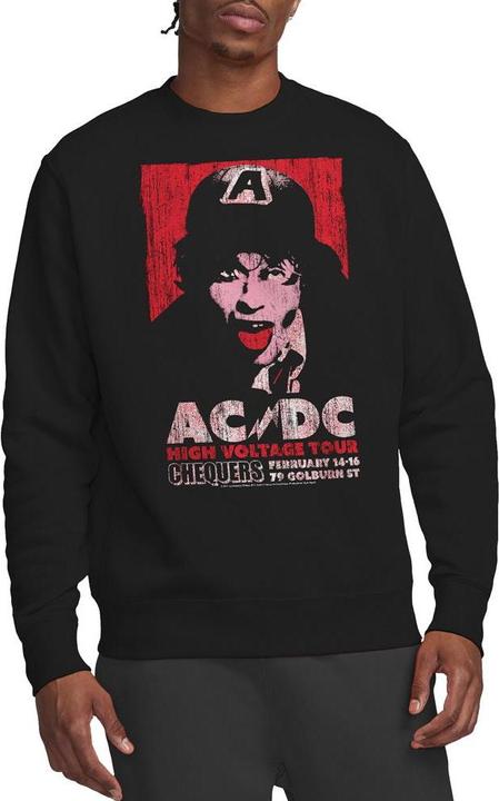Actual product image AC/DC Unisex Adult High Voltage Live 1975 Sweatshirt (XXL)