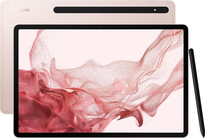 Samsung Galaxy Tab S8+ (5G, 12.40", 256 GB, Pink Gold)