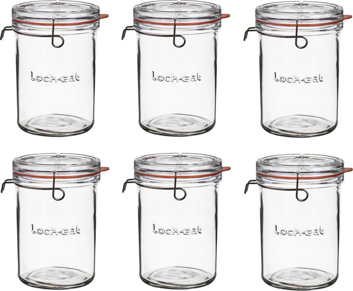Produktbild Luigi Bormioli Einmachglas 1000 ml (6 Stk., 1 l)