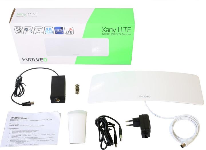 Produktbild Evolveo Xany 1 LTE television antenna Indoor 50 dB (Zimmerantenne, 50 dB, LTE)