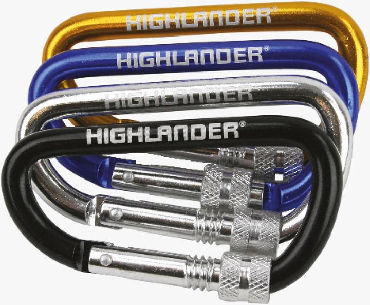 Produktbild Highlander Screwgate Karabiner