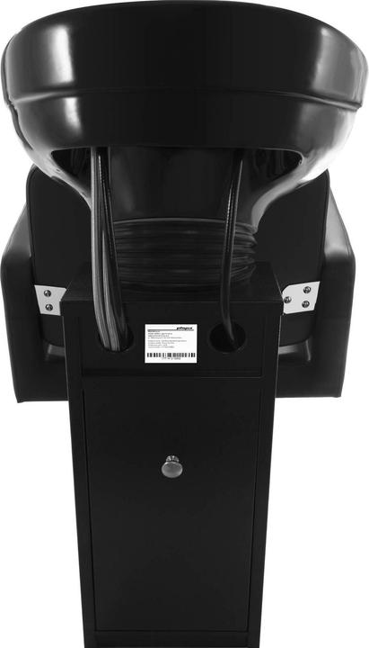 Produktbild Physa Friseur Waschbecken mit Sessel - 600 x 505 mm - Schwarz