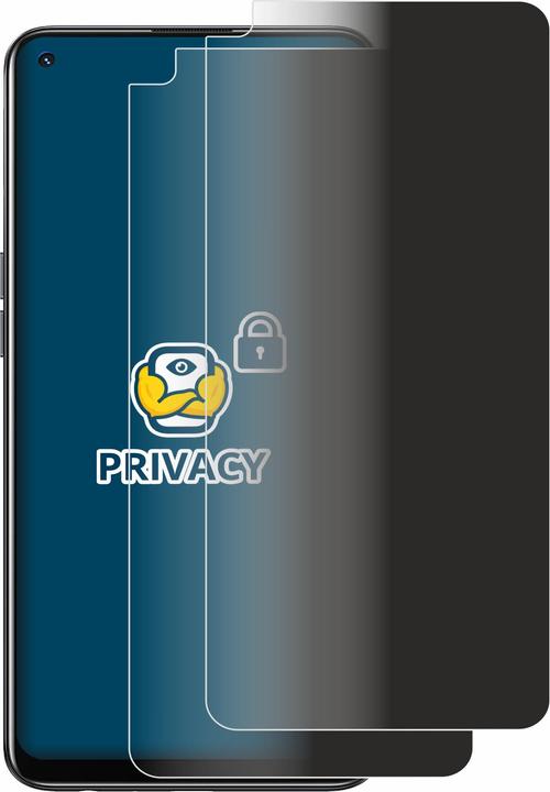 Productafbeelding BROTECT Anti-spionnetje privacyfolie Beschermfolie tegen blauw licht (2 Stuk, Oppo A94 5G)