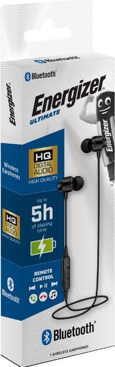 Actual product image Energizer Bluetooth headphones - CIBT20, black (5 h, Wireless)