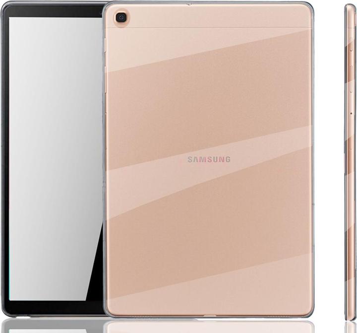 Produktbild König Design Samsung Galaxy Tab A 10.1 2019 durchsichtige Tablethülle Schutzcase Transparent (Galaxy Tab A 10.1 (2019))