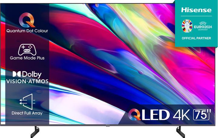 Actual product image Hisense TV 75A7KQ (75", A7K, QLED, 4K, 2023)