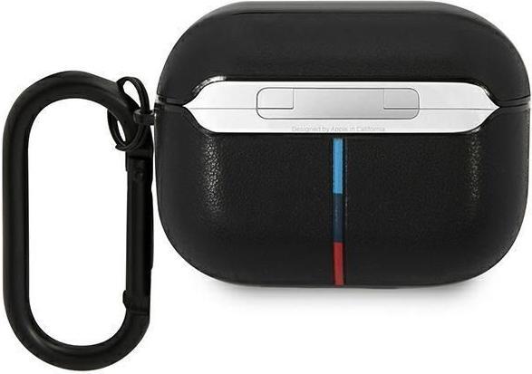 Immagine prodotto BMW BMAP22PVTK Cover per AirPods Pro in pelle nera Linea curva (Manicotto per cuffie)