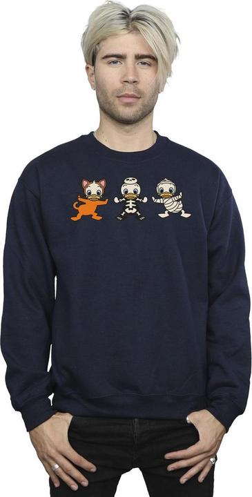 Actual product image Disney Mens Duck Tales Halloween Costumes Sweatshirt (XXL)