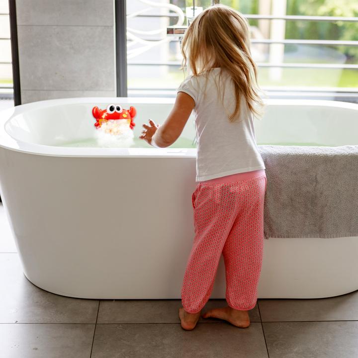 Image du produit Relaxdays Jouet de crabe pour le bain, rouge