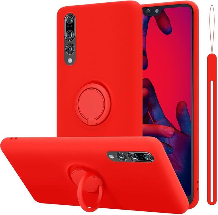 Actual product image Cadorabo TPU Liquid Ring Silicone Case Cover (Huawei P20 Pro, Huawei P20 Plus)