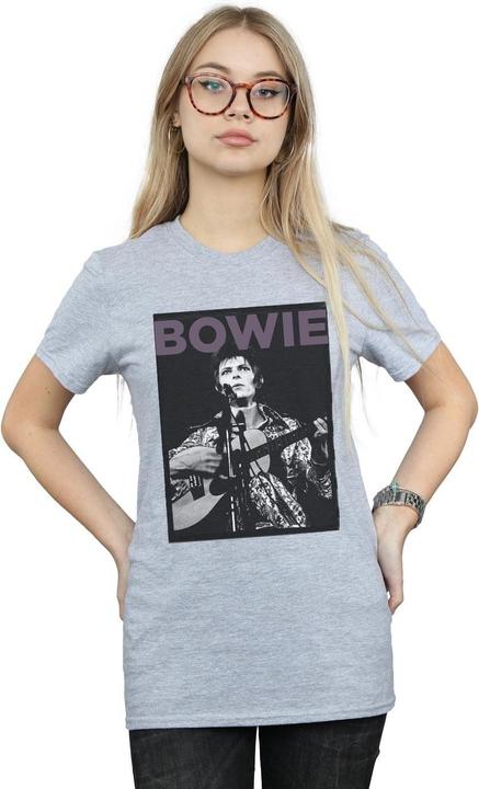 Immagine prodotto David Bowie Rock Poster Maglietta Ampia Donna (L)