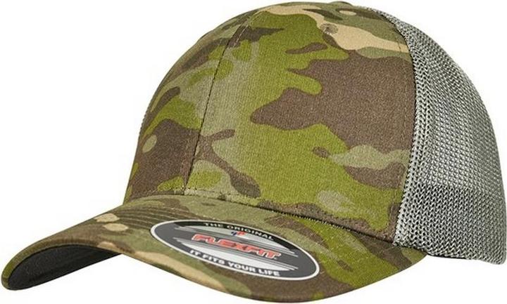 Image du produit Flexfit Casquette Camo Mesh Trucker pour adultes (Taille unique)