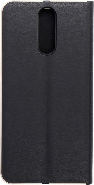 Actual product image Partner Telecom Book case OEM LUNA Book Gold for HUAWEI Mate 10 Lite black (Mate 10 Lite)