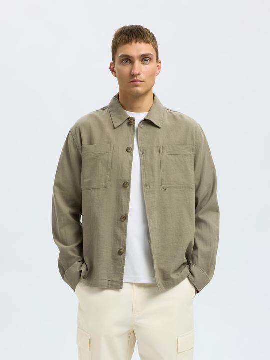 Actual product image Selected Homme Leinenmix Overshirt (XL)