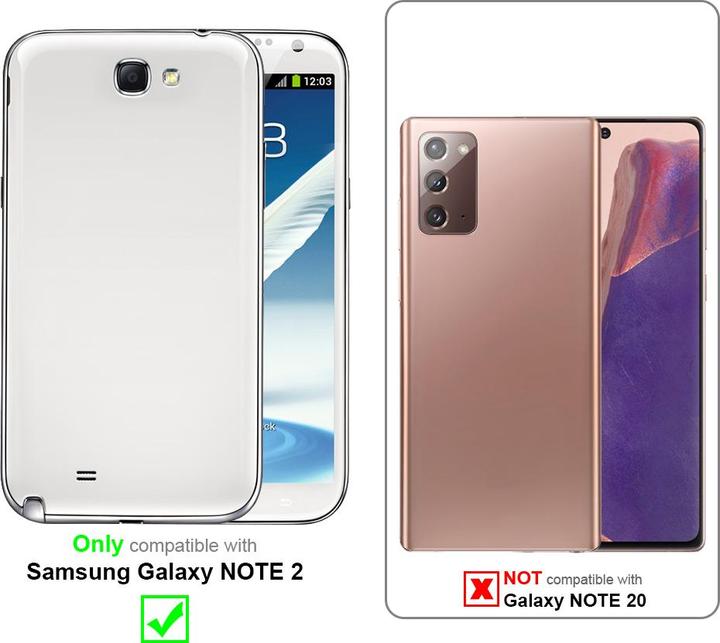 Produktbild Cadorabo Handykette für Samsung Galaxy NOTE 2 Necklace Hülle mit verstellbarem Kordelband