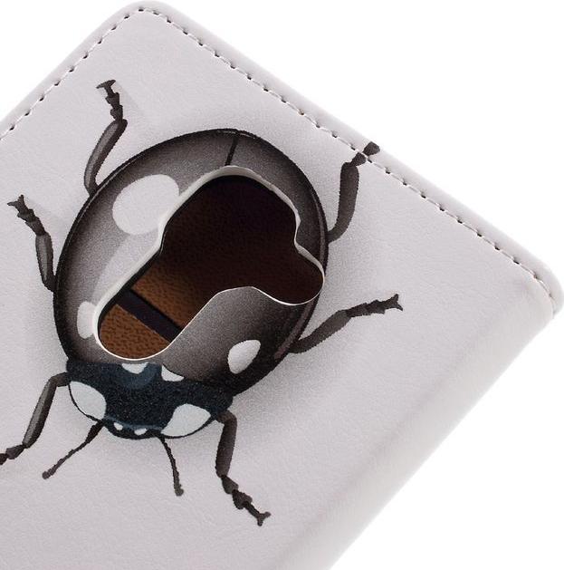 Image du produit MU Style Etui en cuir avec coccinelle colorée (DTEK60)