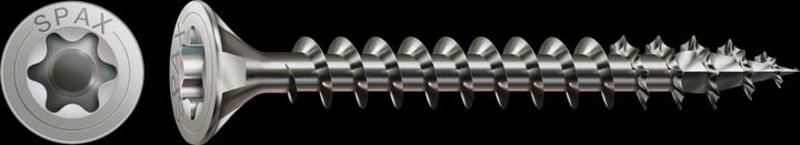 Actual product image Spax Chipboard screws A2 (200 Screws per piece)