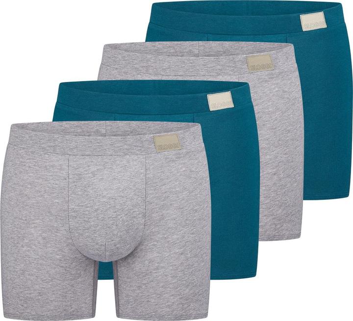 Produktbild Sloggi 4er Pack men GO Natural Long Short / Pant (L, 4er Pack)
