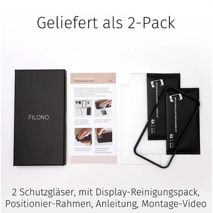 Filono Verre sans joint Ultra iPhone 16 Pro Max (1 pièce(s), Apple iPhone 16 Pro Max)