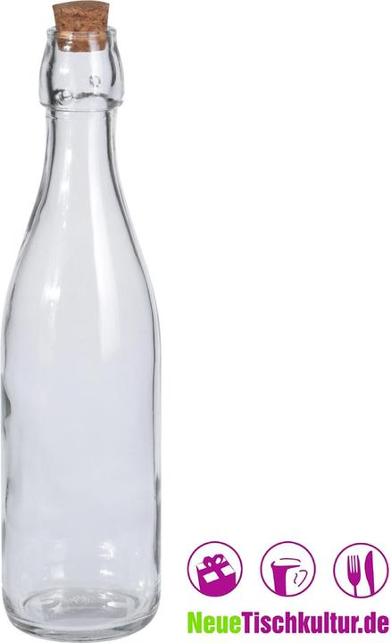 Produktbild neuetischkultur Glasflasche 0,5 Liter (500 ml)