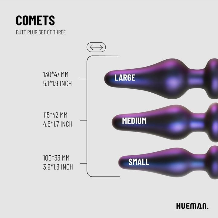 Productafbeelding Hueman Comets Anaal PlugSet