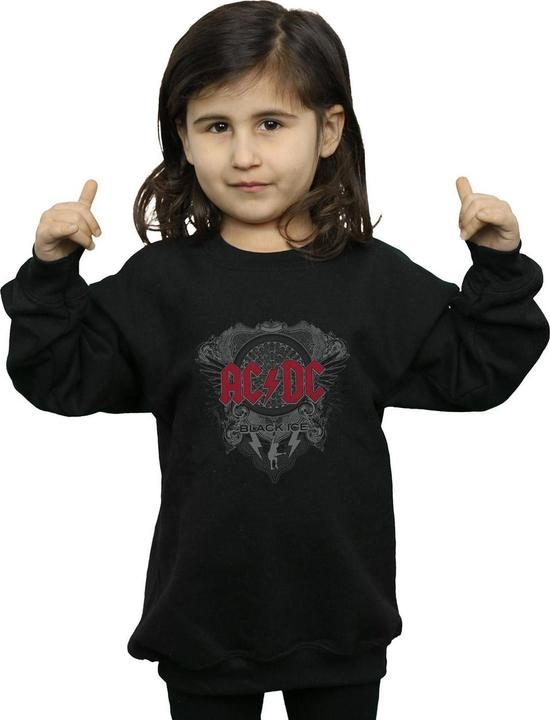 Produktbild AC/DC Black Ice With Red Sweatshirt Mädchen (152, 158)