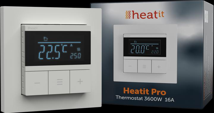 Produktbild Heatit Pro Thermostat (Weiss RAL 9003)