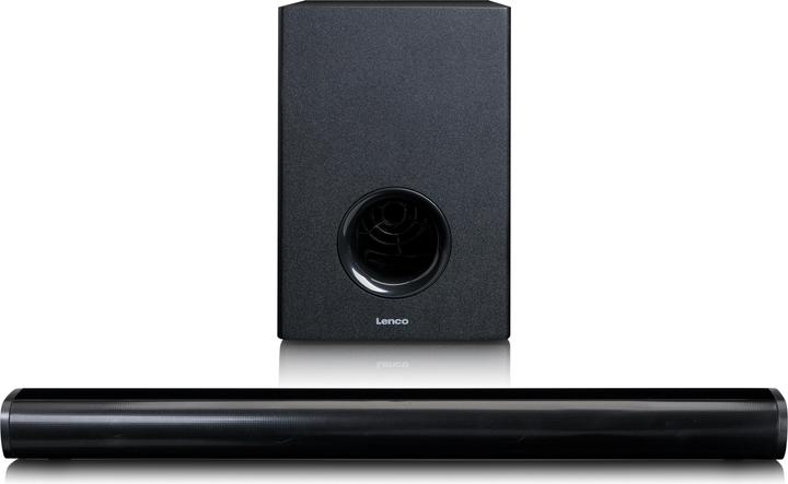 Lenco SBW-801BK Bluetooth-Soundbar (70 W, 2.1 Kanal)