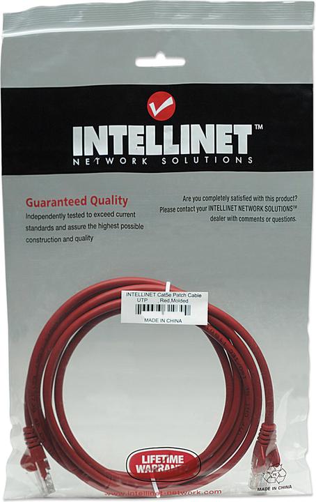Produktbild Intellinet Patch-Kabel (U/UTP, CAT5e, 1 m)