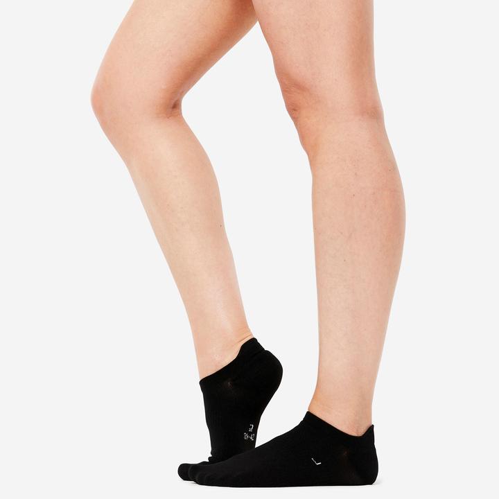 Image du produit Domyos Pack de 3 chaussettes pour femmes - noir/blanc (39, 42)