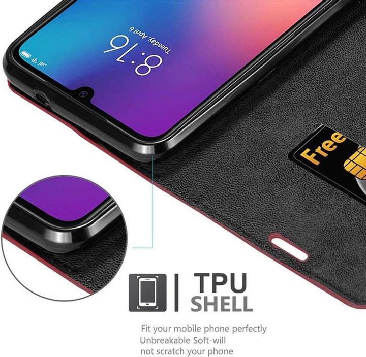 Actual product image Cadorabo Book Invisible Magnet Cover (Mi 9)