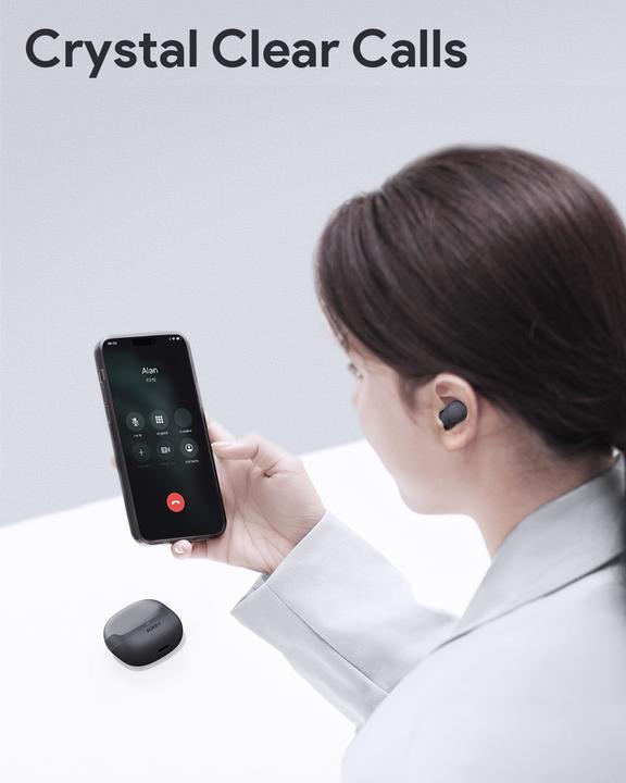 Actual product image Aukey Move VIBE - Earbuds (ANC, 25 h, Wireless)