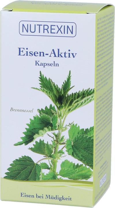 Produktbild Nutrexin Eisen Aktiv (120 Caps) (120 Stück, Kapseln, 100 g)