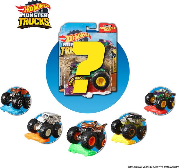 Image du produit Hot Wheels camion monstre (assorted)