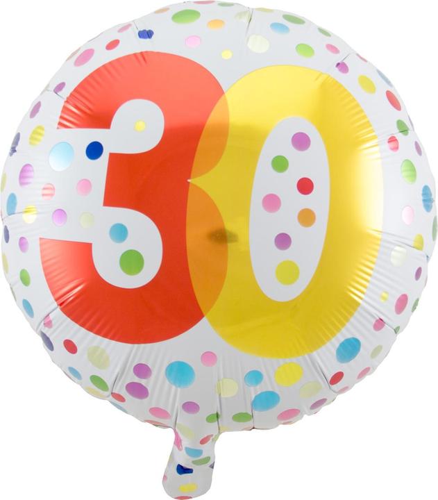 Image du produit Folat Ballon d'anniversaire 30 ans