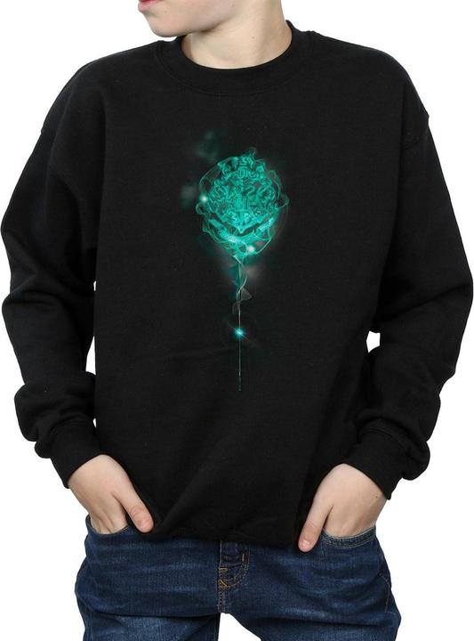 Actual product image Boys Hogwarts Crest Mist Sweatshirt (140, 146)
