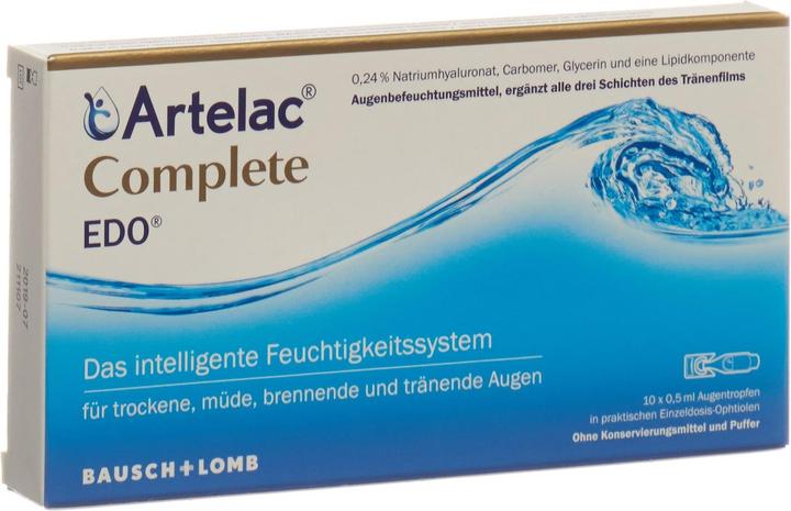 Bausch + Lomb Complete EDO Gtt Opht (0.50 ml, 10 x 0.5 ml)