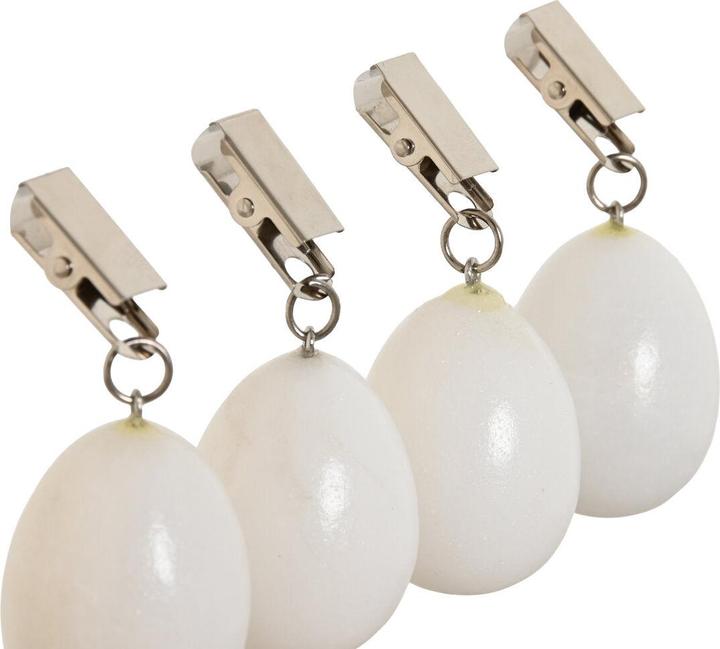 Esprit Tischdeckenklammer Home Weiss 3,5 x 3,5 x 5,5 cm