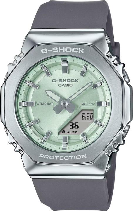 Actual product image G-Shock GM-S2110-3AER (Diving watch, Digital watch, Analogue wristwatch, 40.50 mm)