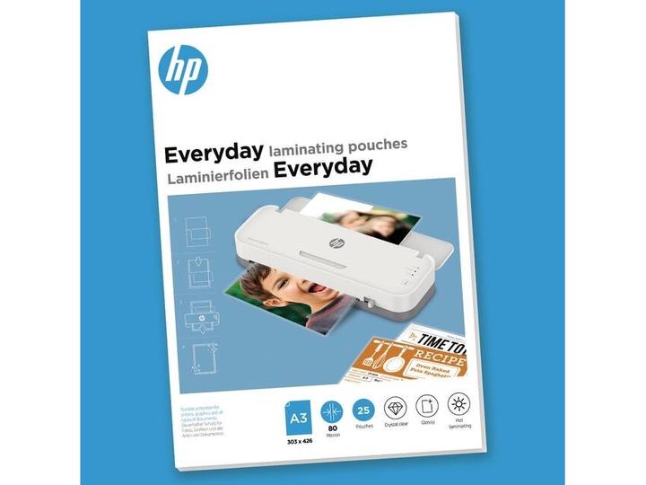 Immagine prodotto HP Film di laminazione Ogni giorno A3, 80 µm, 25 pezzi, lucido (A3, 25 Pezzo/i, 80 µm)