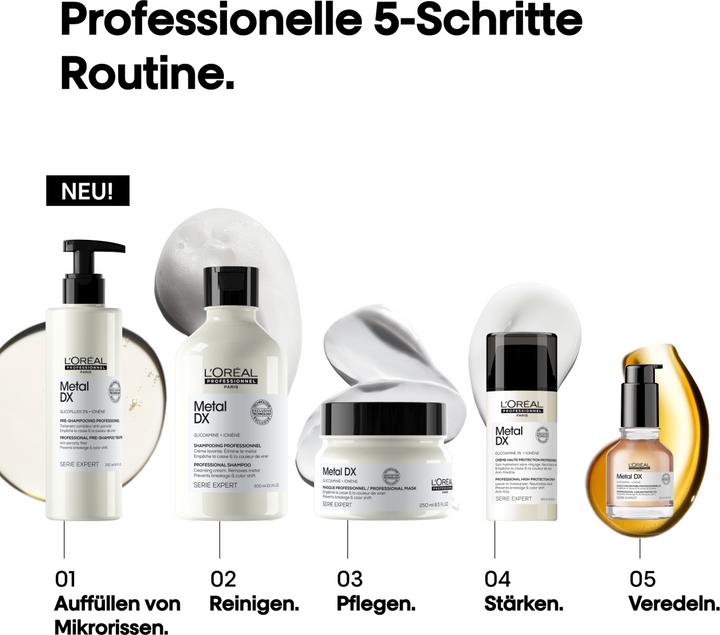 Produktbild L'Oréal Professionnel Serie Expert Metal DX Pre (250 ml, Flüssiges Shampoo)