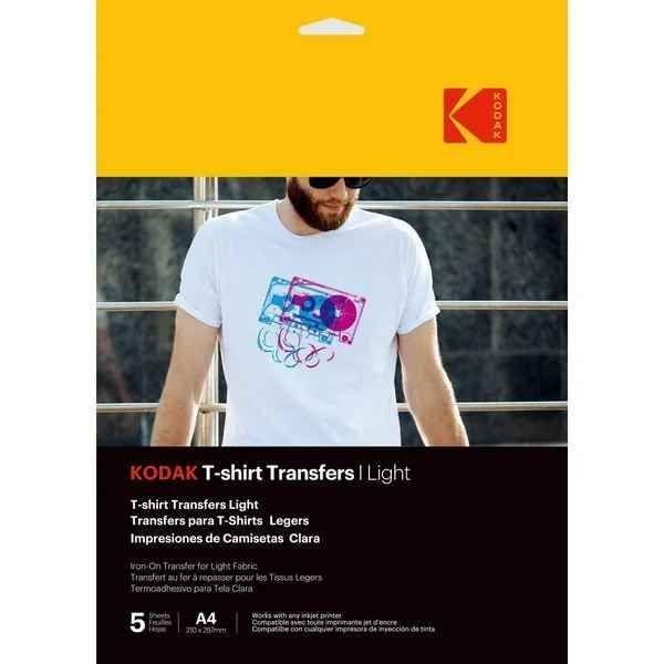 Produktbild Kodak T-Shirt Transfers Hell 5St (3510560) (5 x)