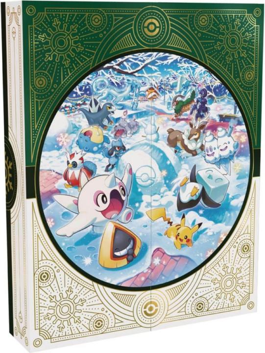 Actual product image Pokémon Festive calendar