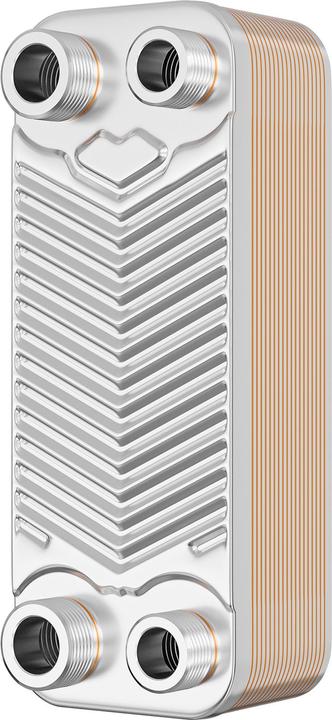 Actual product image Wiltec Hrale Stainless Steel Heat Exchanger 20 Plates max. 44 kW Plate Heat Exchanger